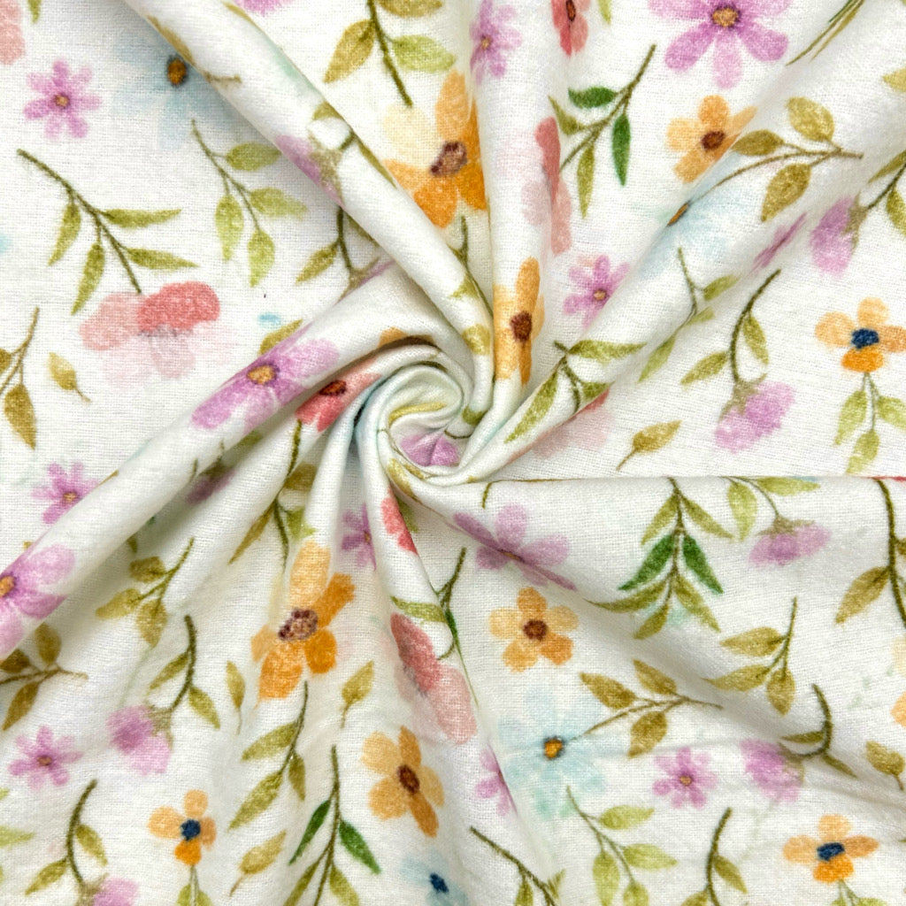 Springtime Fantasy Brushed Cotton Fabric