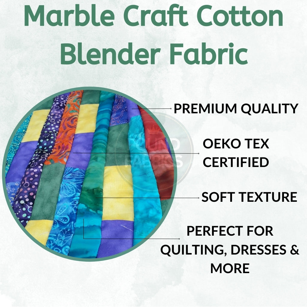 Marble Craft Cotton Blender Fabric - John Louden