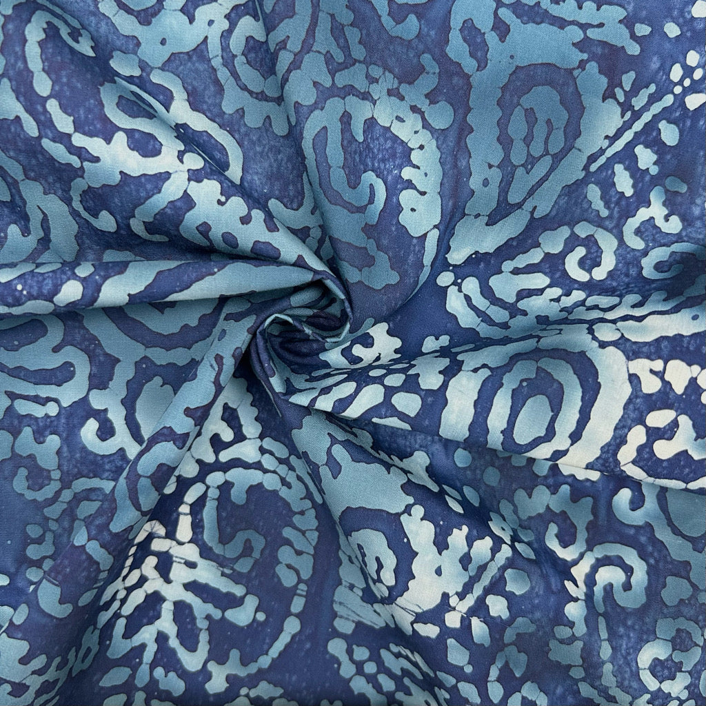 Paisley Garden Cotton Batik Fabric