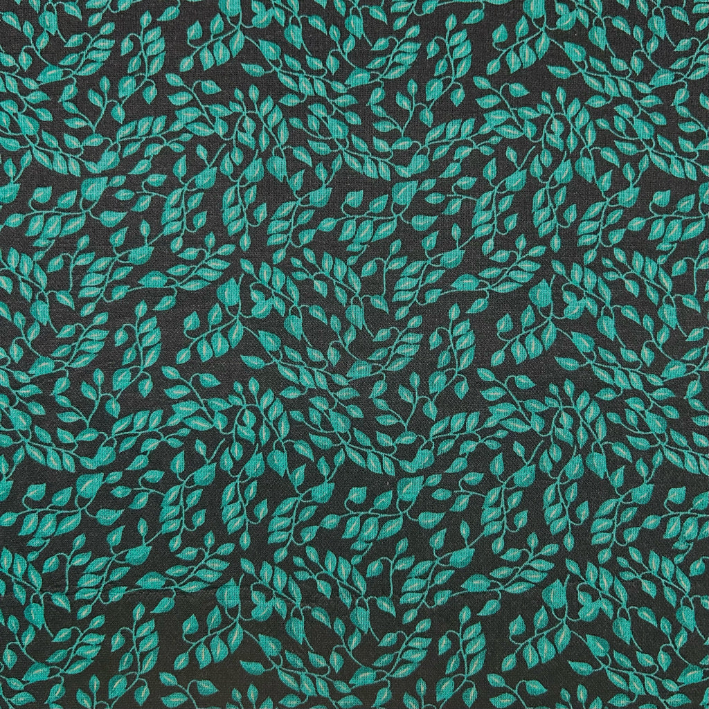 Leafy Branches Digital Modal-Touch Jersey Fabric