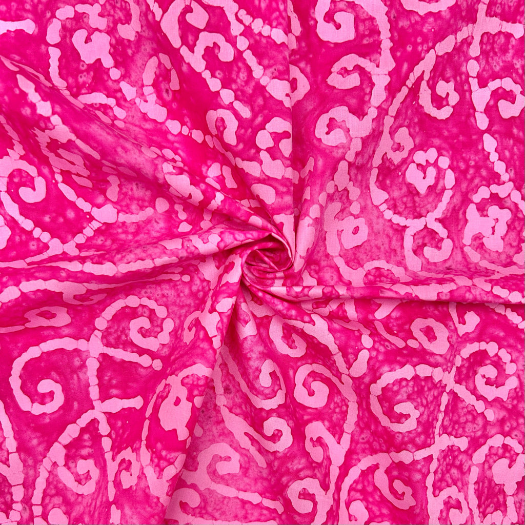 Twisting Vines Cotton Batik Fabric