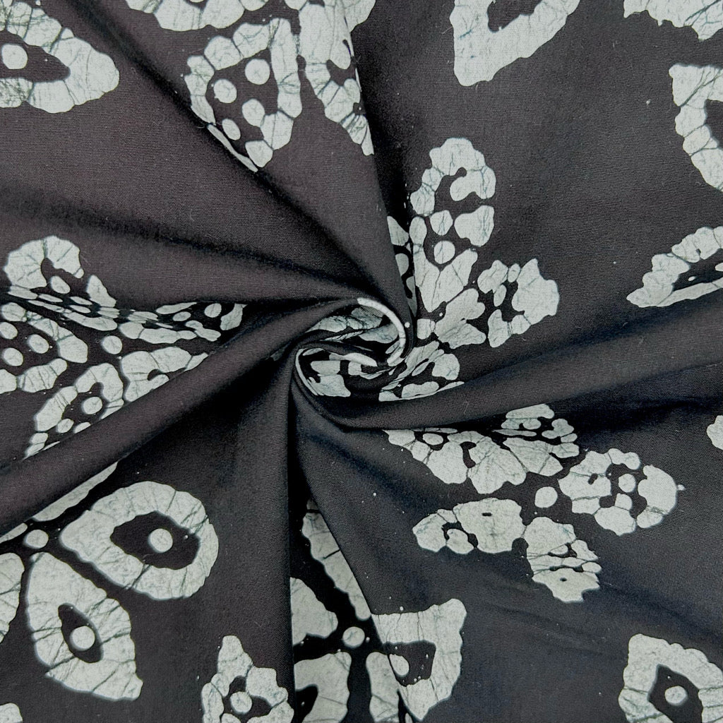 Petal Flourish Cotton Batik Fabric