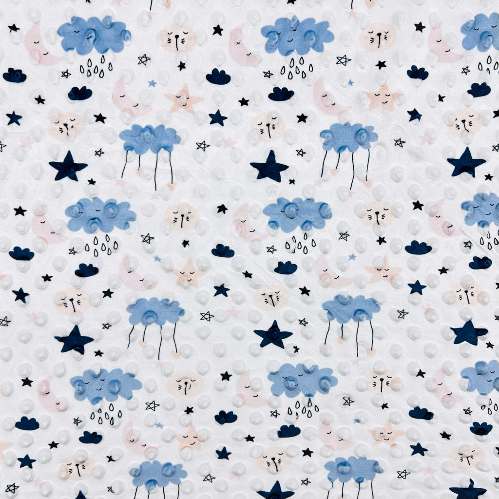 Rainy Night Dimple Fleece Fabric