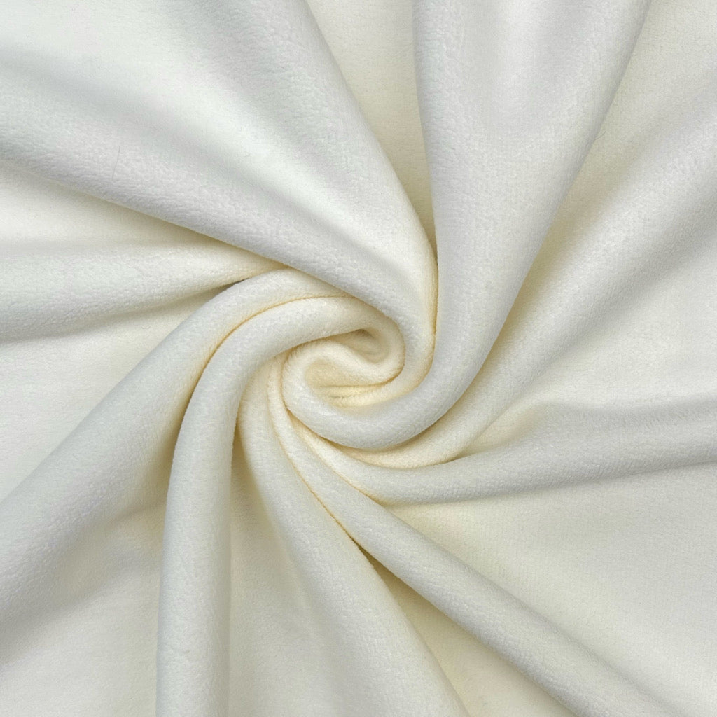 Plain Double Sided Fleece Fabric