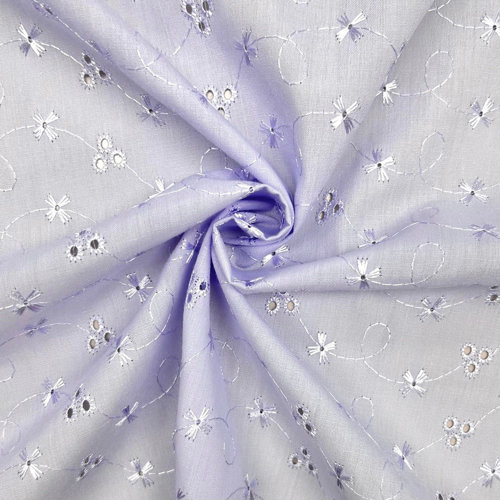 Special Offer Broderie Anglaise Polycotton Fabric