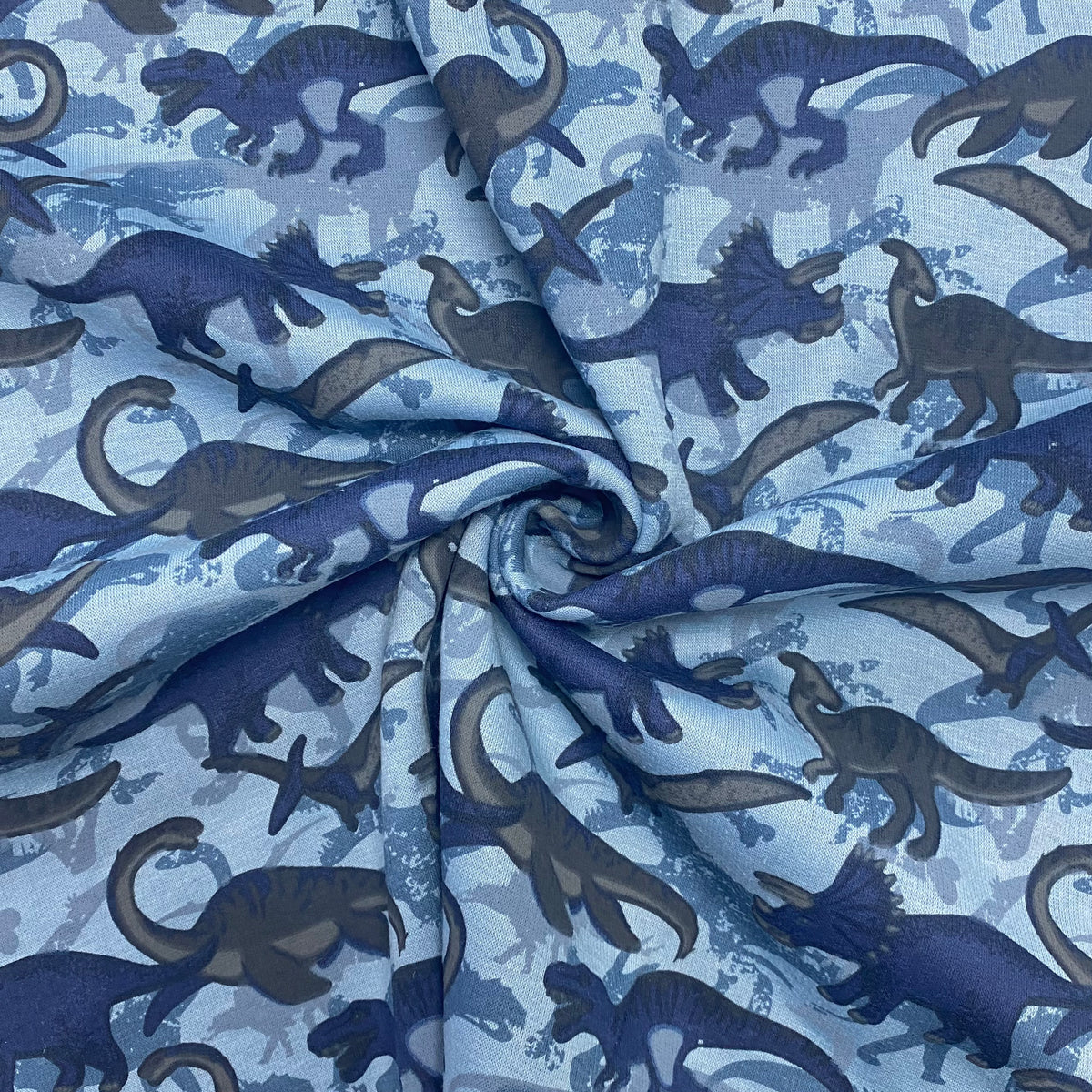 Dinosaurs Sweatshirt Fabric