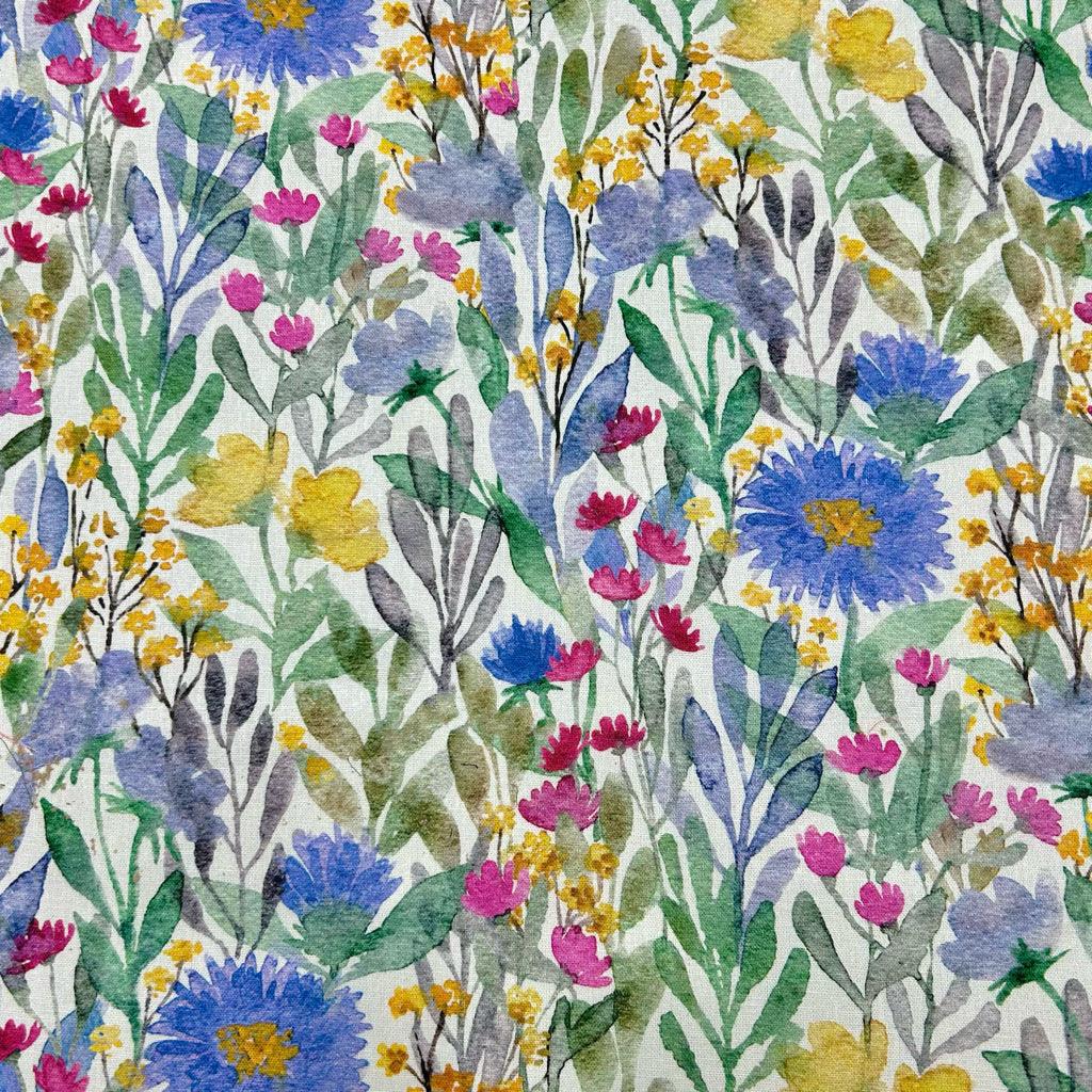 Spring Garden Linen Viscose Fabric - Pound Fabrics