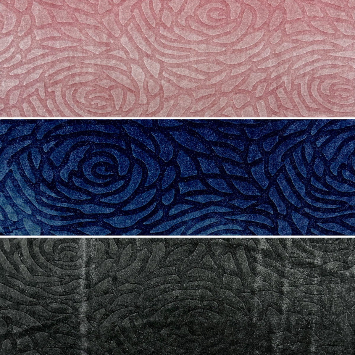 Flower Luxe Velvet Fabric