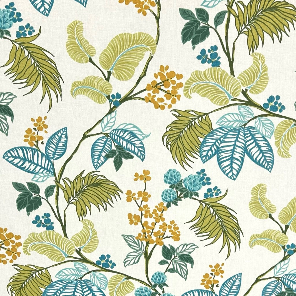Forest Flourish Cotton Canvas Fabric