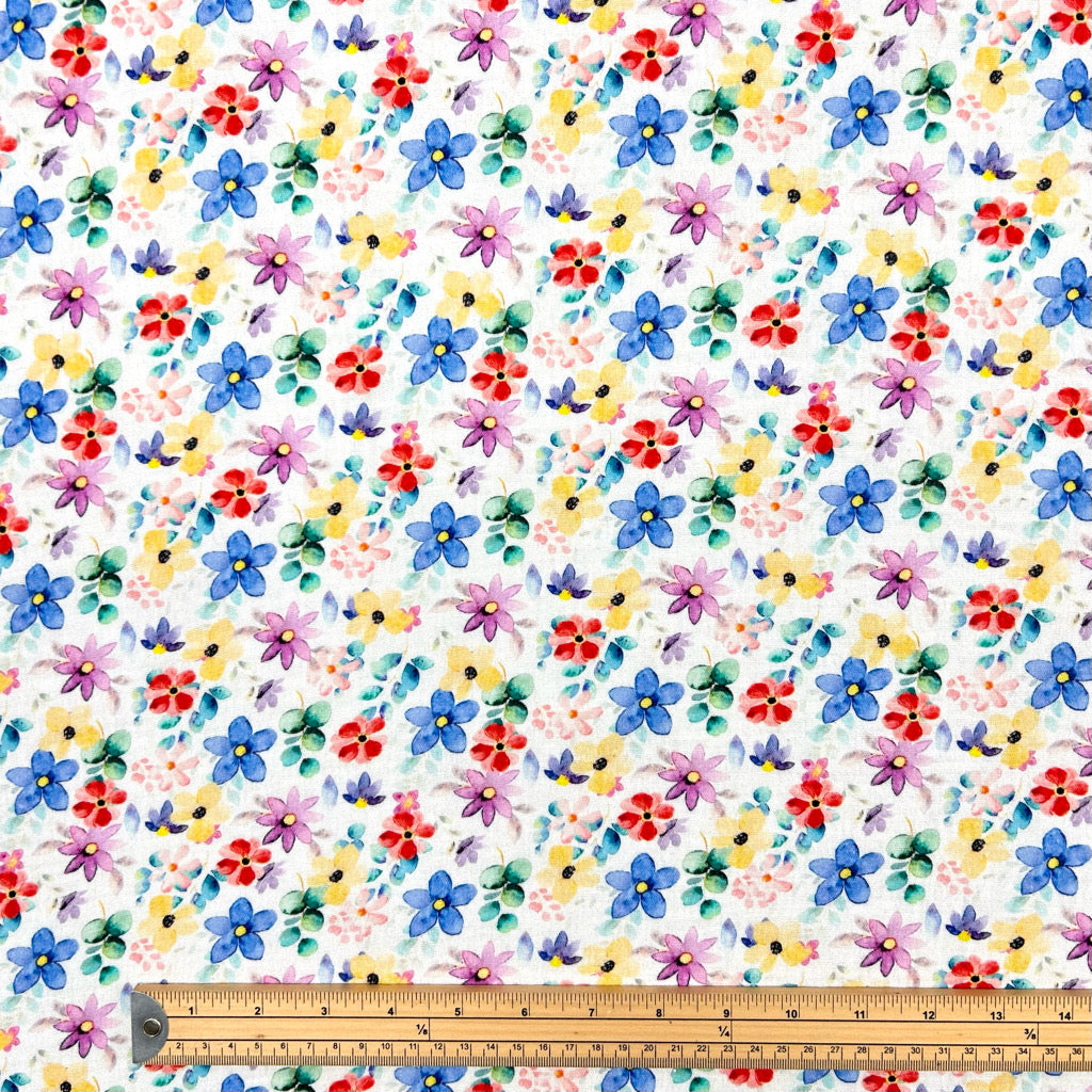 Floral Joy Double Gauze Fabric