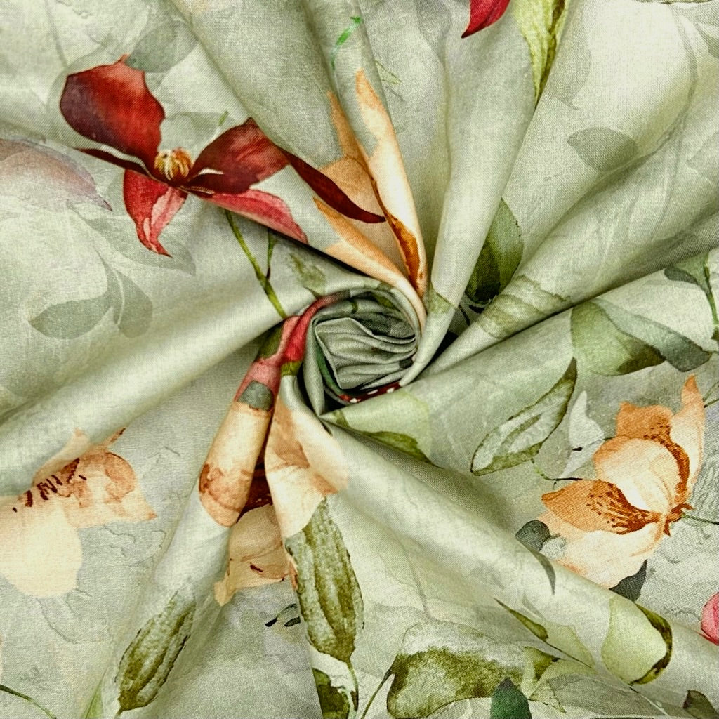 Blooming Joy Cotton Lawn Fabric