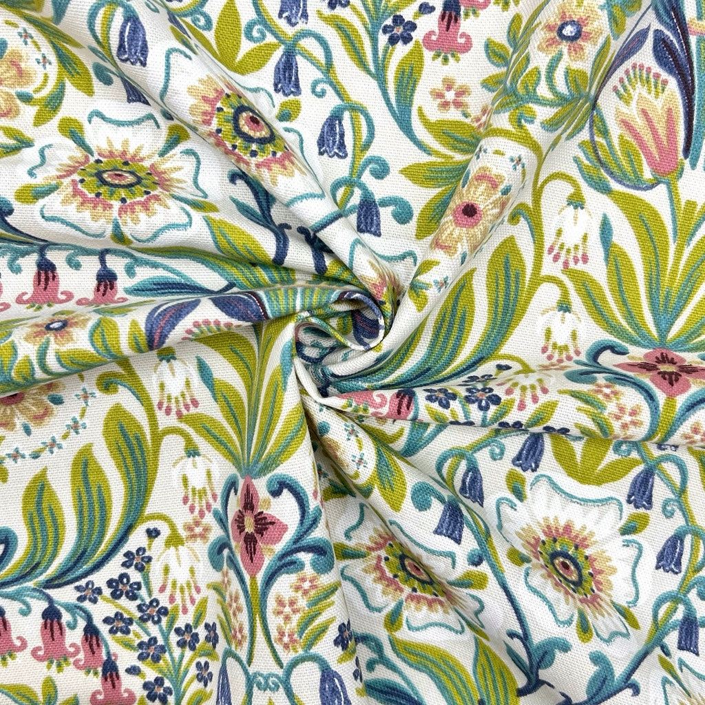 Cottage Vine Cotton Furnishing Fabric