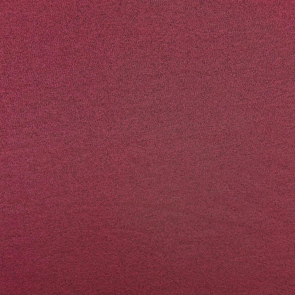 Wine Melange Sweatshirt Fabric