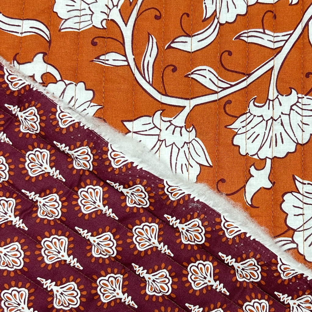 Floral Trail Quilted Cotton Fabric