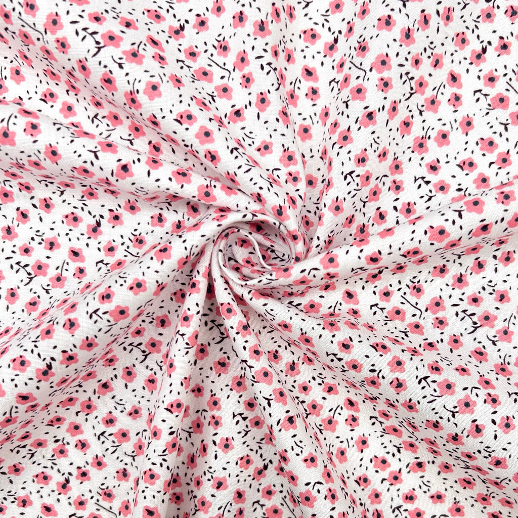 Daffodil Delight Cotton Poplin Fabric