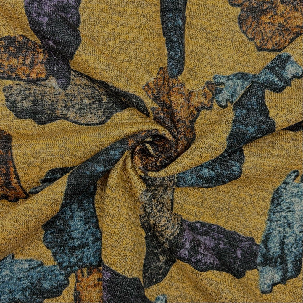 Creative Brush Premium Knit Jersey Fabric