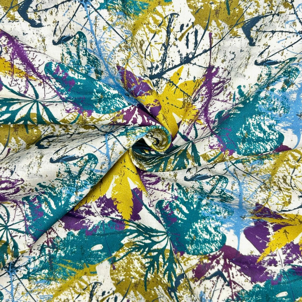 Special Offer Botanical Burst Cotton Fabric