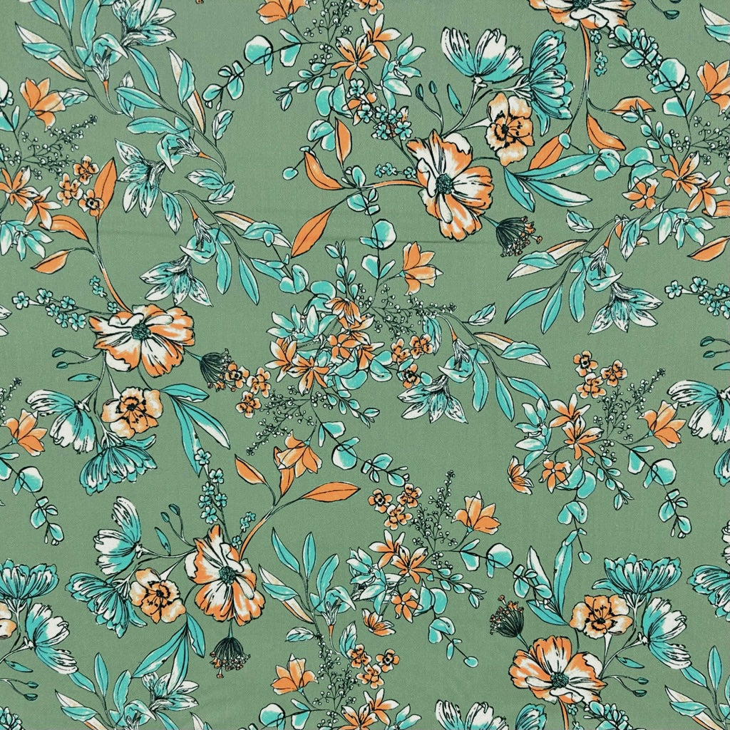 Petal Play Cotton Lawn Fabric