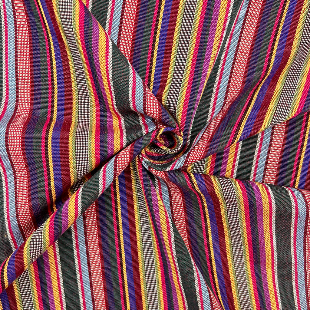 Carnival Stripe Recycled Jacquard Fabric