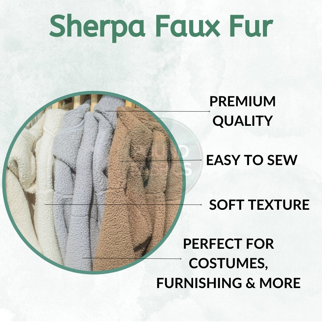 Sherpa Faux Fur Fabric