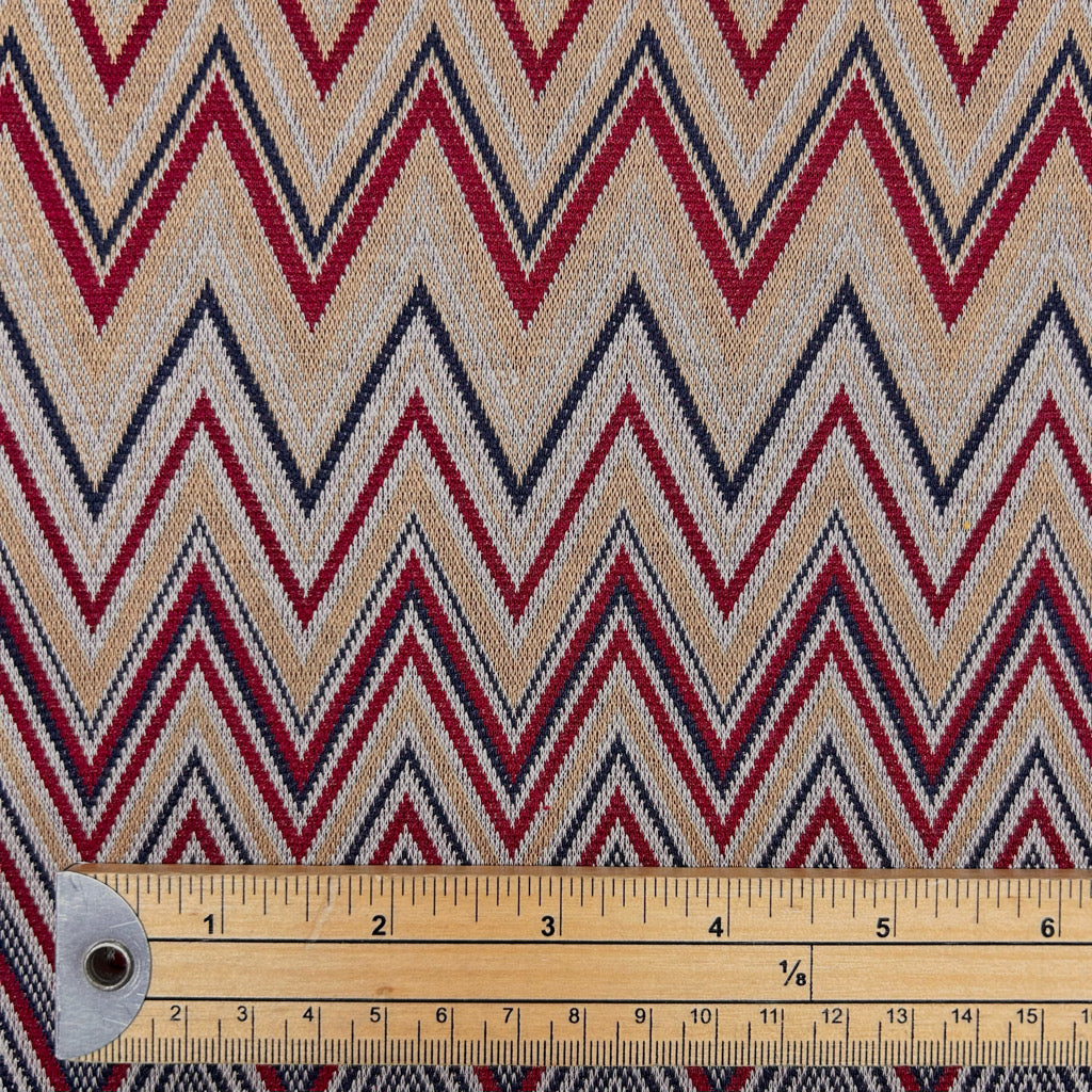 Zigzag Fusion Knit Jersey Fabric