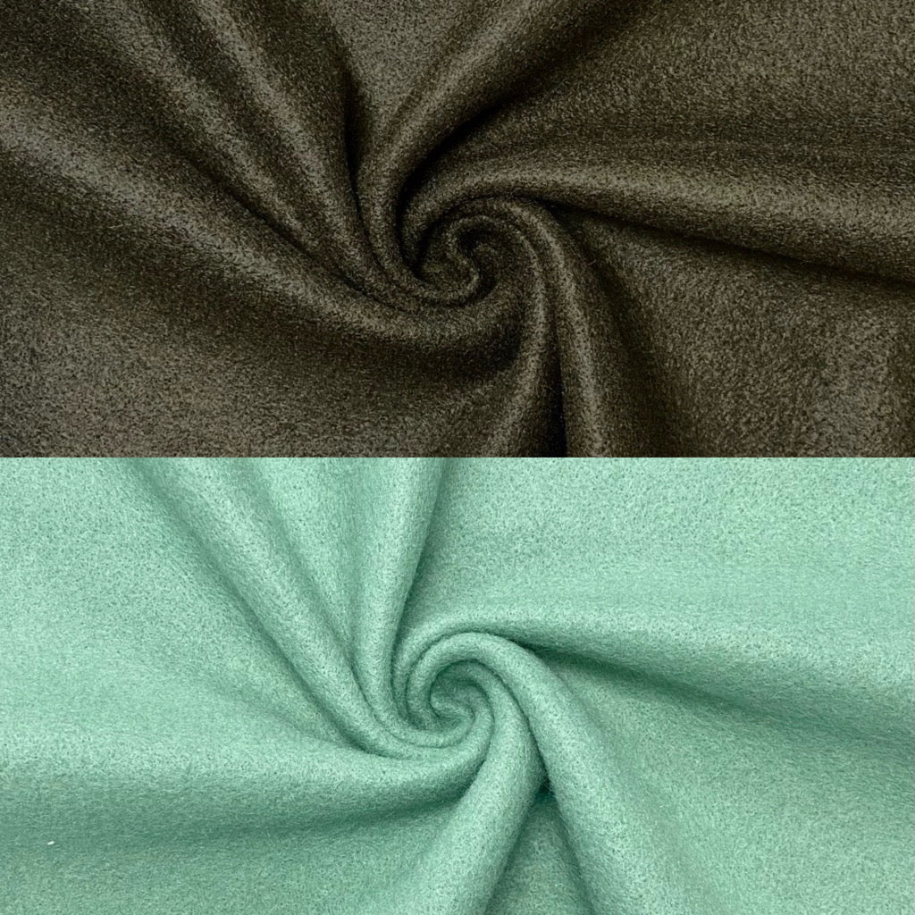 Plain Wool Touch Fabric
