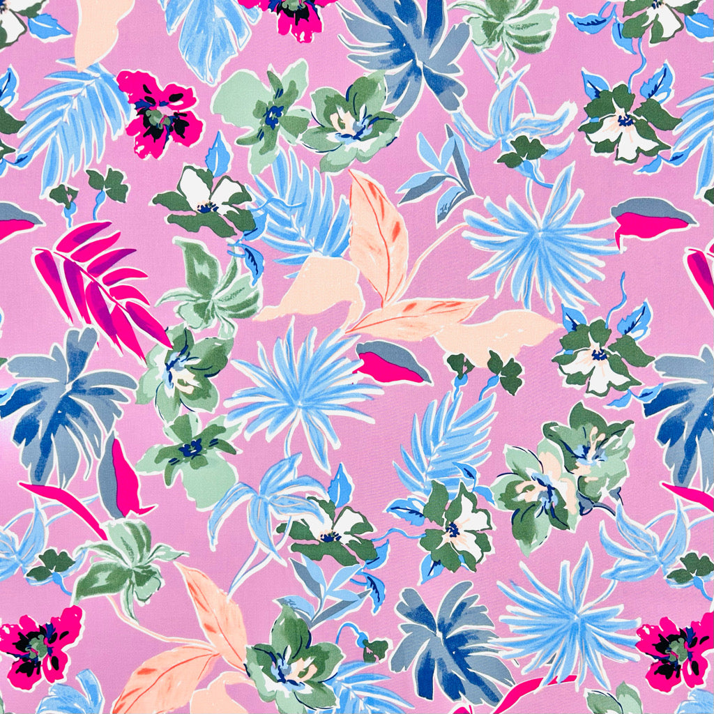 Garden Luxe Cotton Satin Fabric