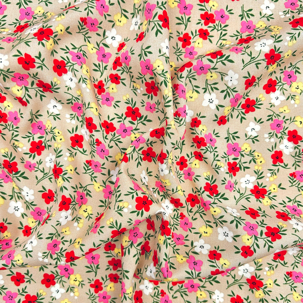 Blossom Belle Viscose Fabric