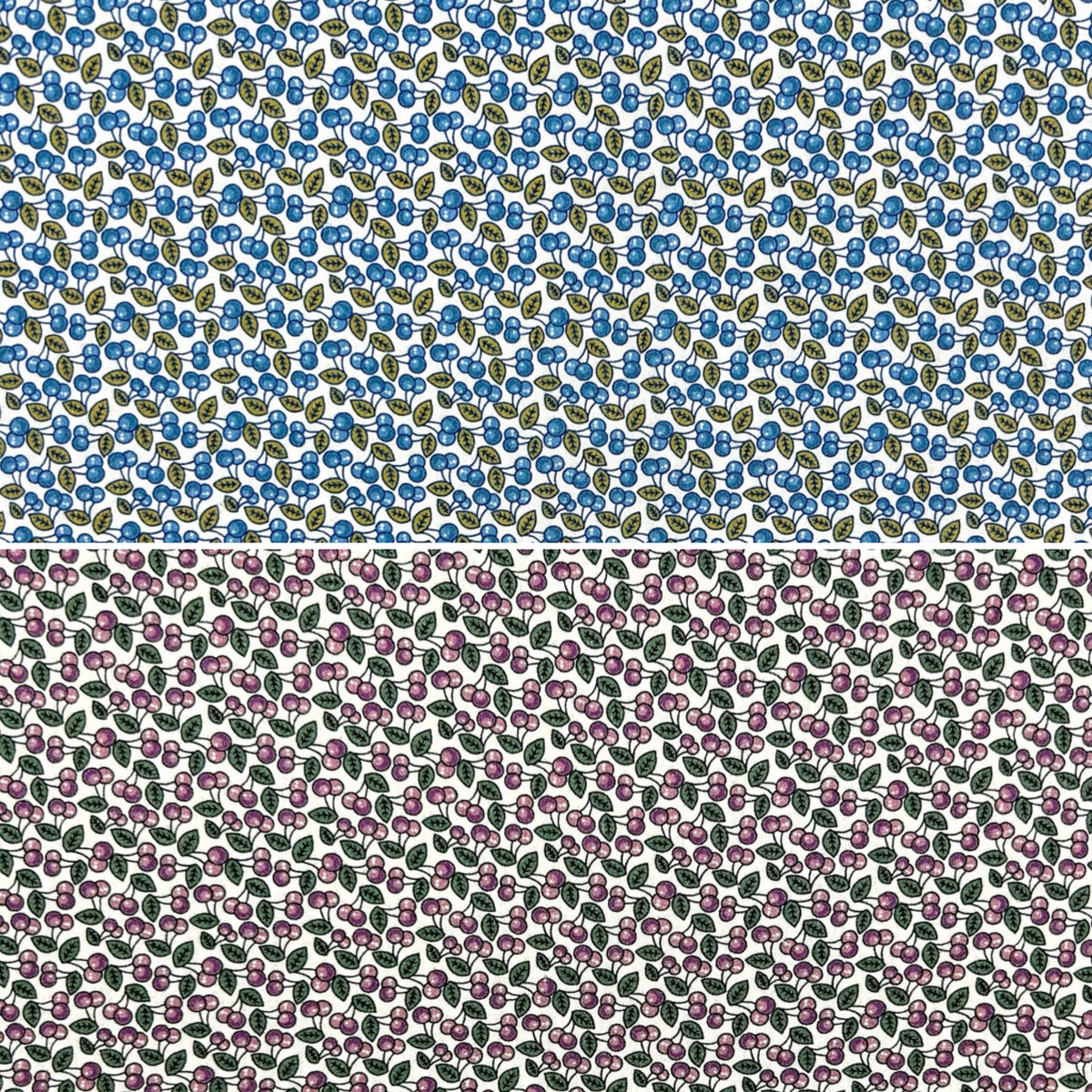 Berry Charm Cotton Seersucker Fabric