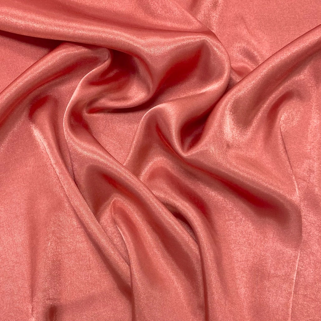Rose Pink Satin Fabric