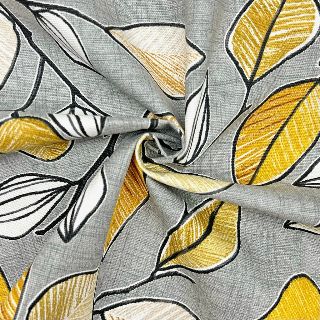 Leaf Cascade Water Resistant Canvas Fabric