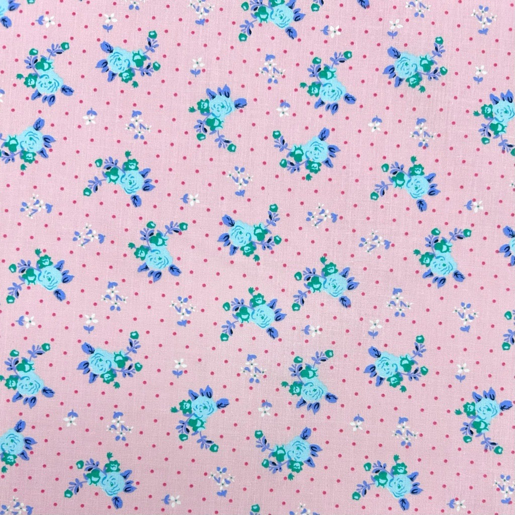 Country Garden Polycotton Fabric