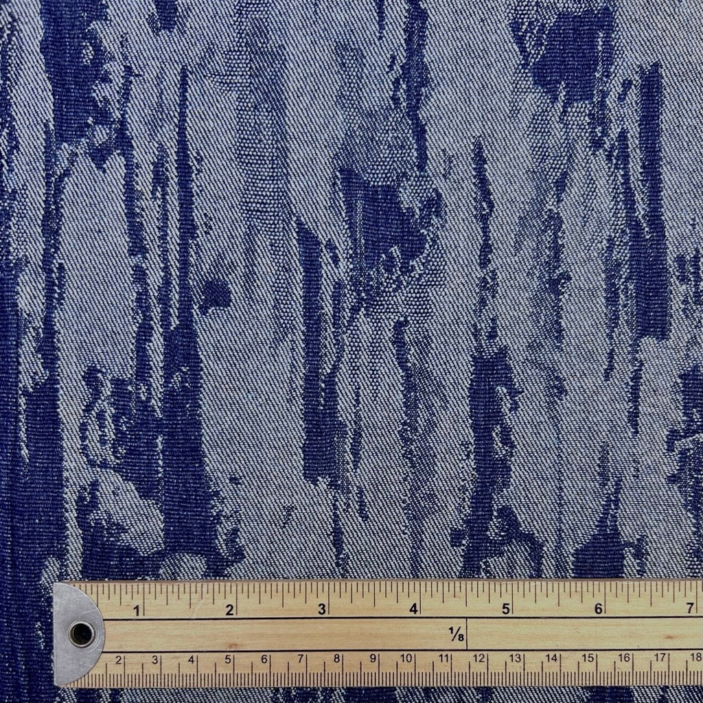 Soft Flow Jacquard Denim Fabric