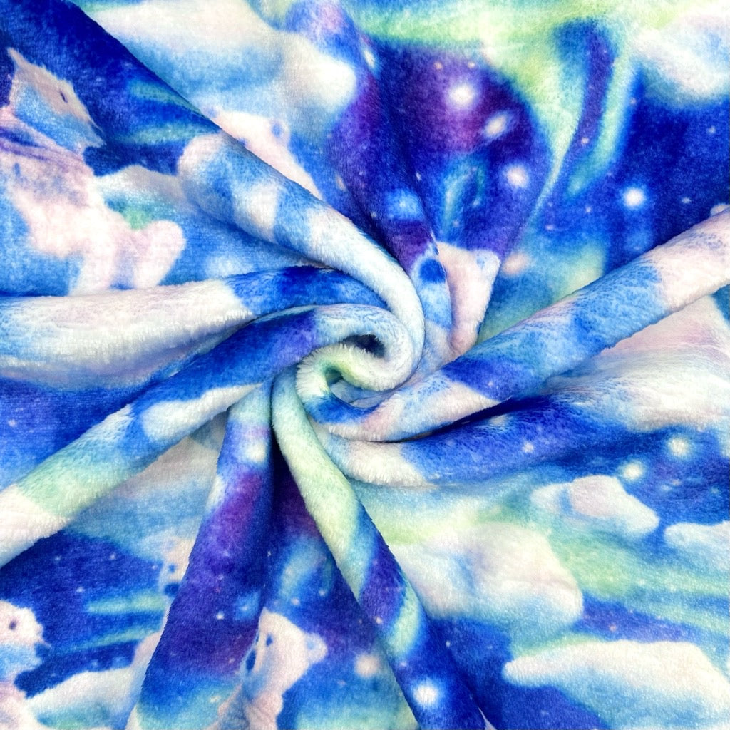 Polar Bears Cuddle Fleece Fabric