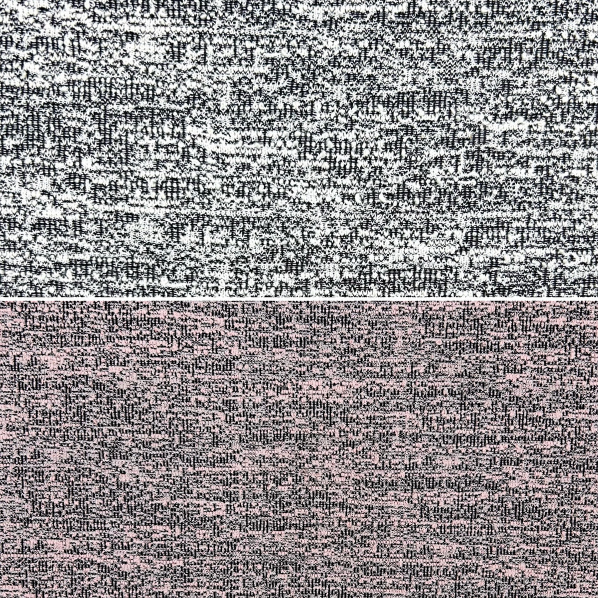 Static Print Thick Knit Jersey Fabric