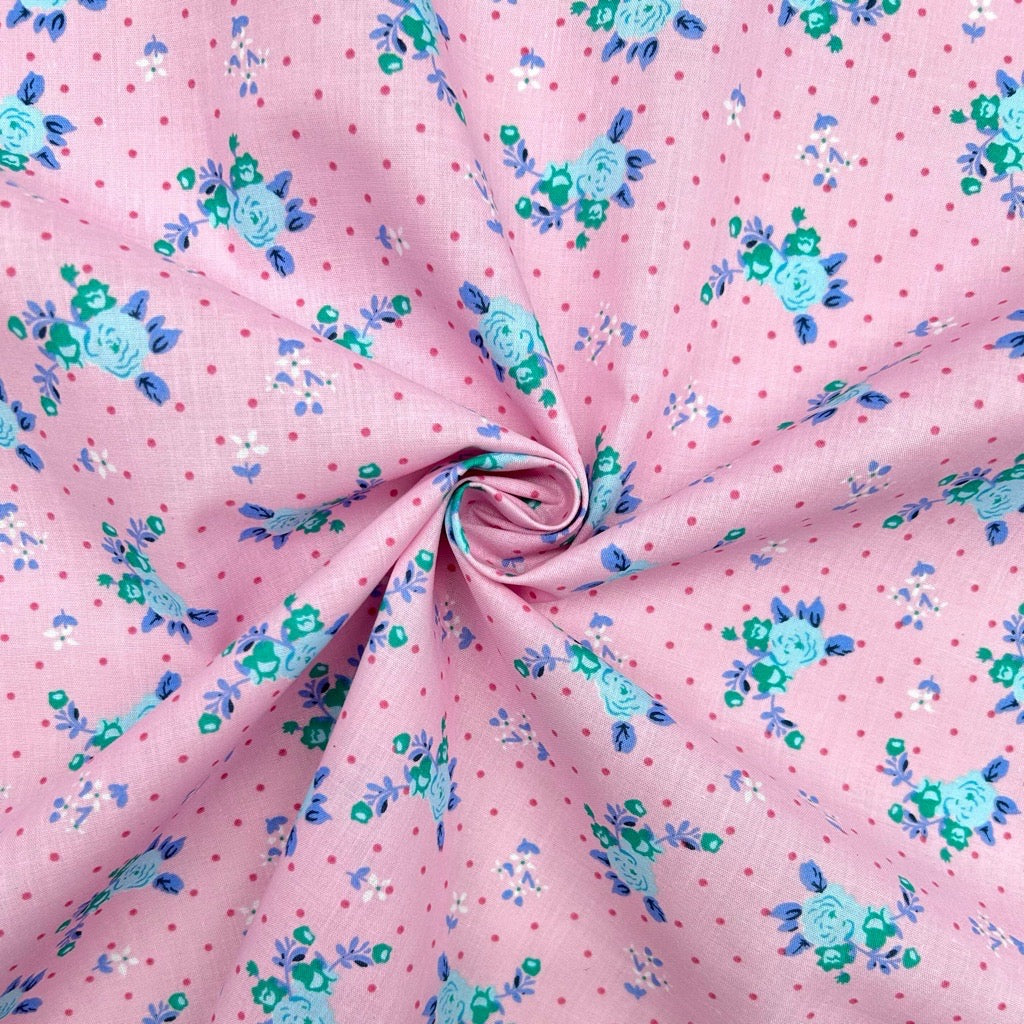 Country Garden Polycotton Fabric