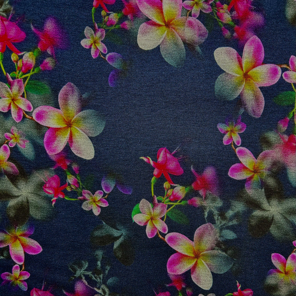 Hidden Paradise Digital Modal-Touch Jersey Fabric