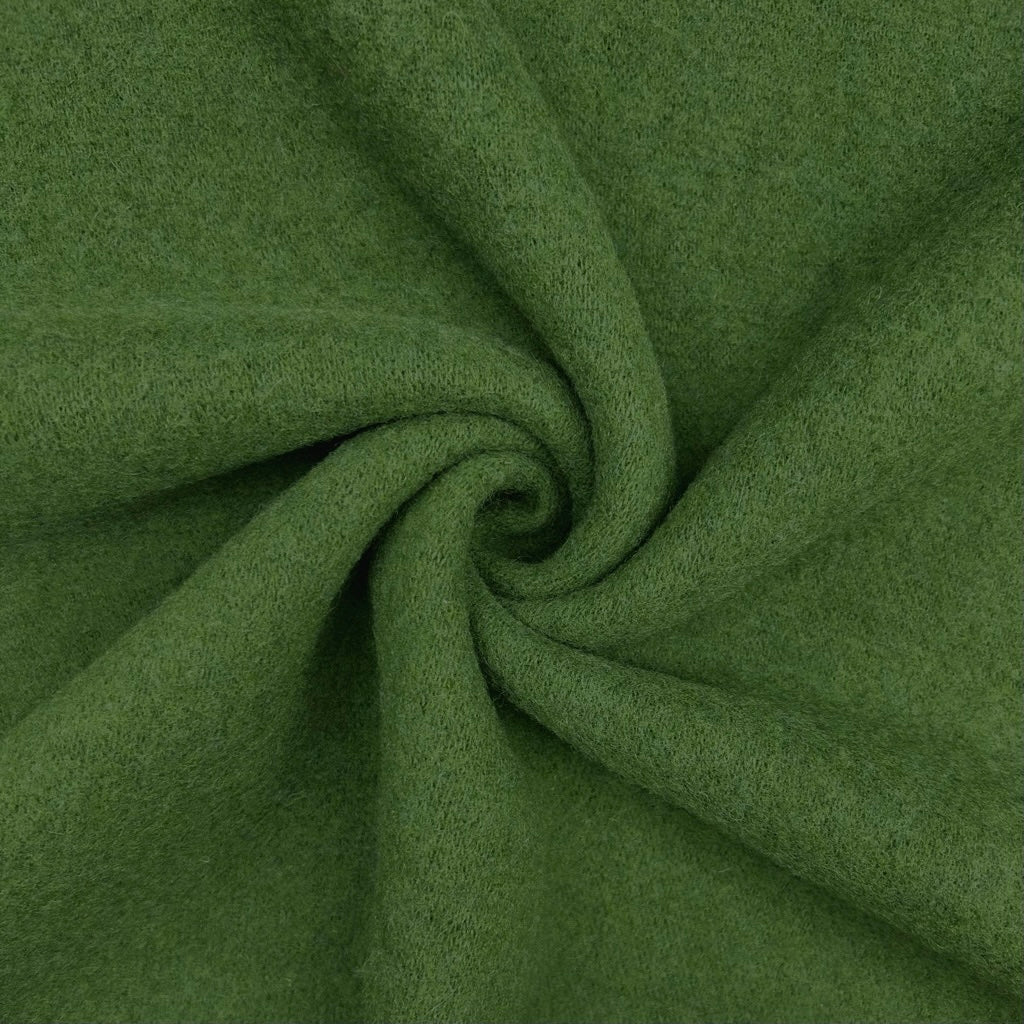 Plain 100% Virgin Wool Fleece Fabric