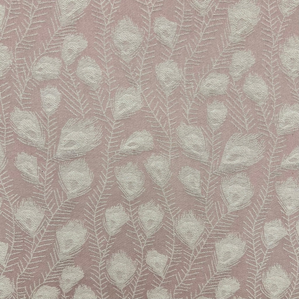 Feather Leaves Linen Viscose Fabric