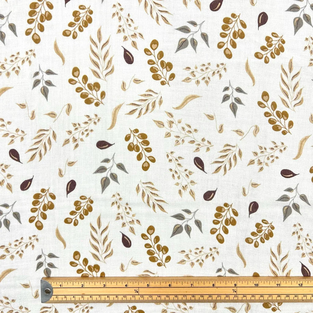 Buy Berry Blossom Flat Double Gauze Fabric for Sewing, Dressmaking & Crafts - Pound Fabrics