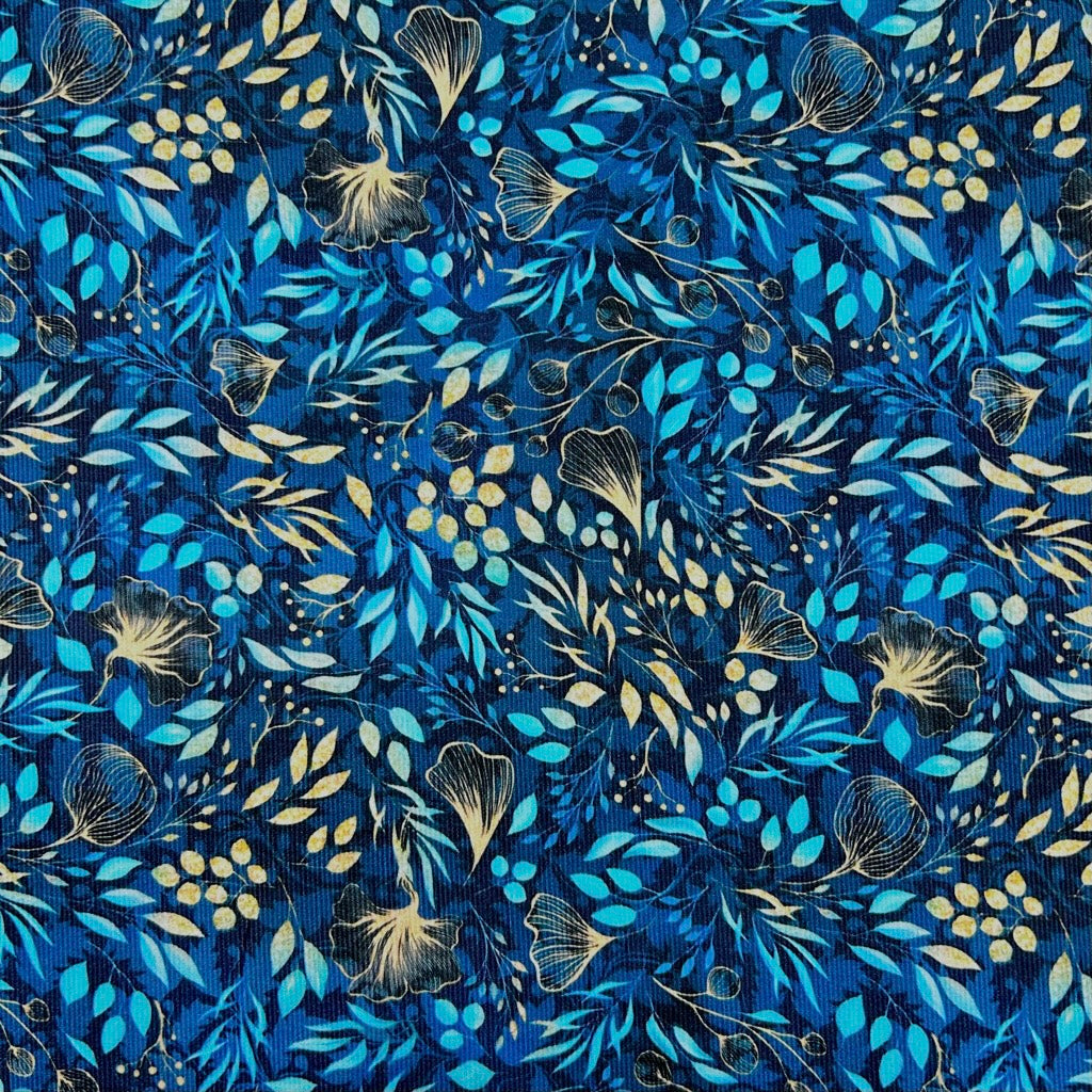 Moonlit Garden Needlecord Fabric