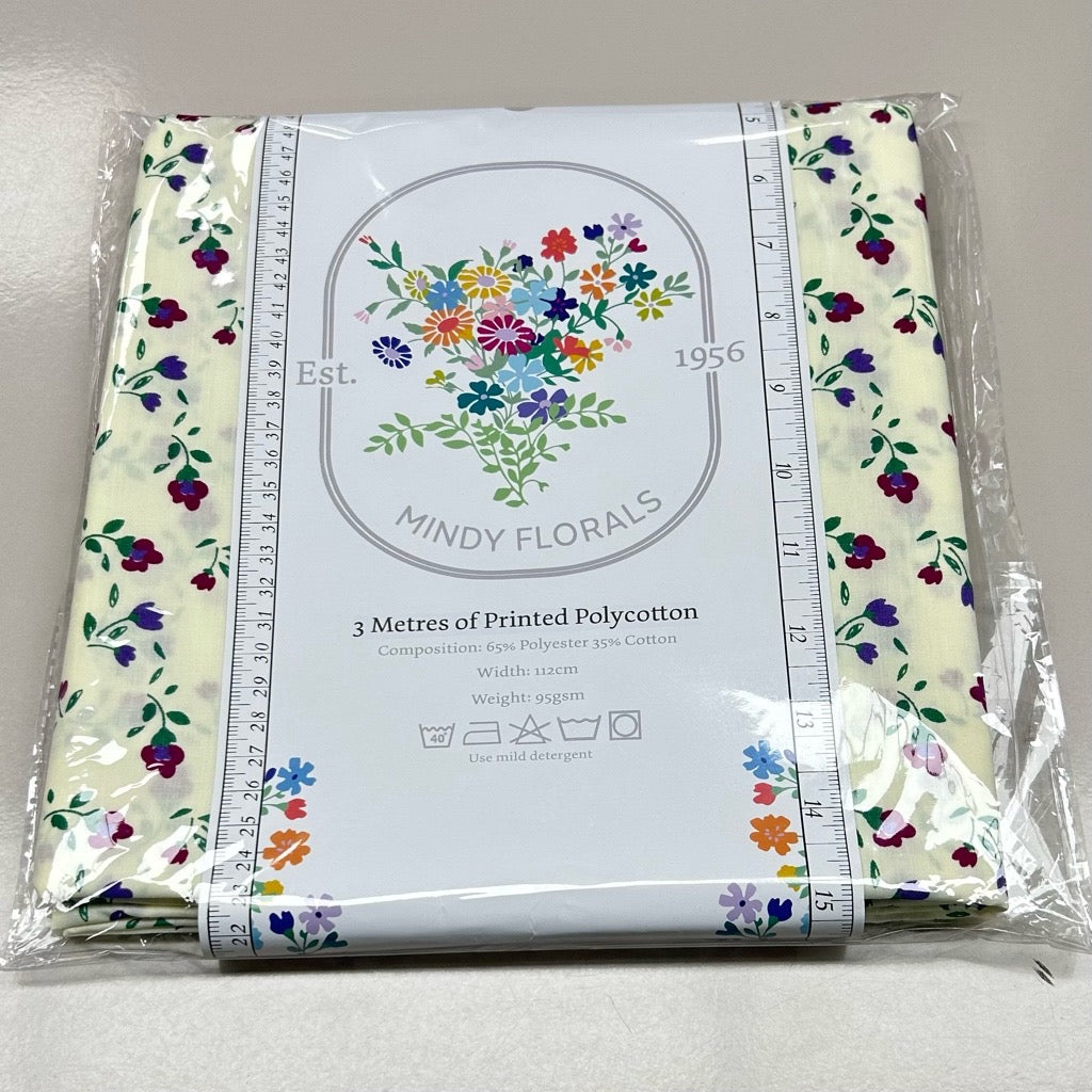 Classic Petal Polycotton Fabric - 3m Pre-cut
