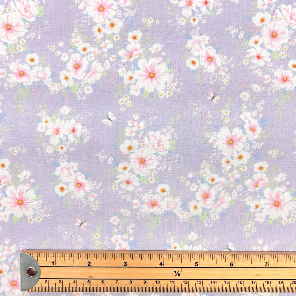 Blossom Meadow Polycotton Fabric
