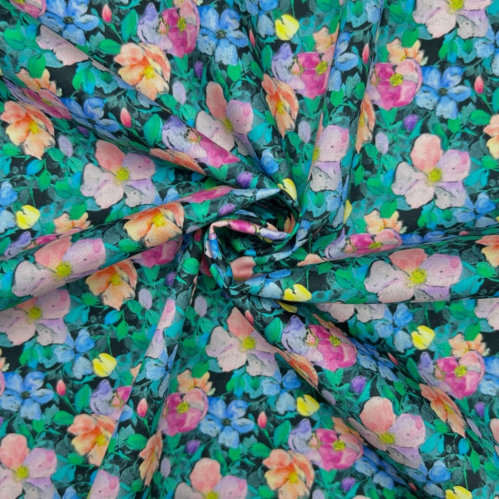 Botanical Muse Cotton Sateen Fabric