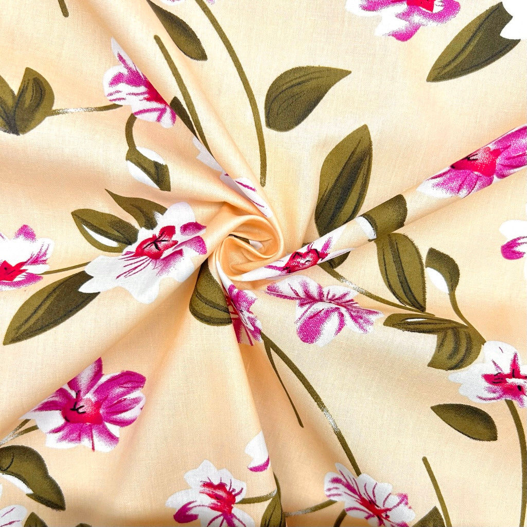 Liberty Floral Cotton Poplin Fabric