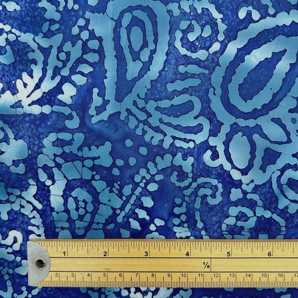 Paisley Garden Cotton Batik Fabric