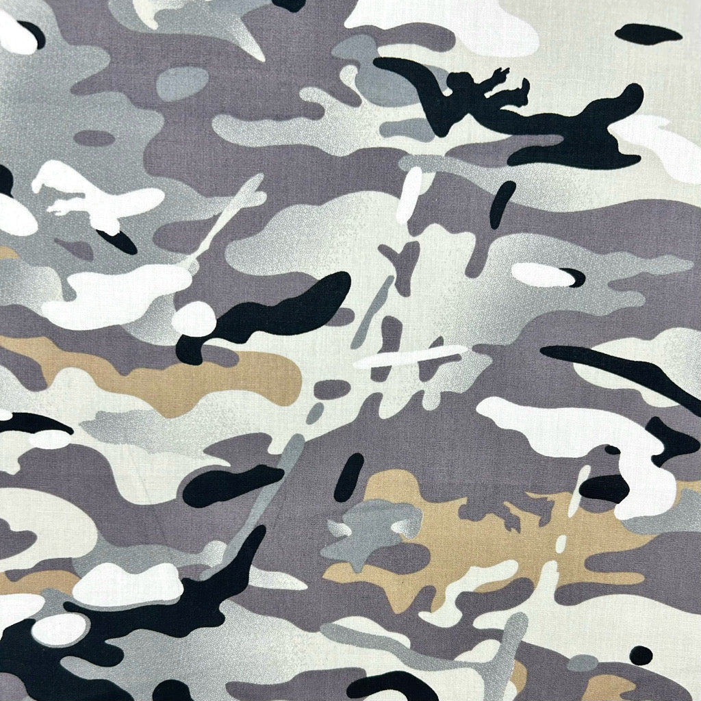 Shadow Strike Cotton Poplin Fabric