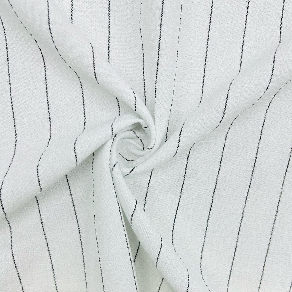 Linear Weave Suiting Fabric