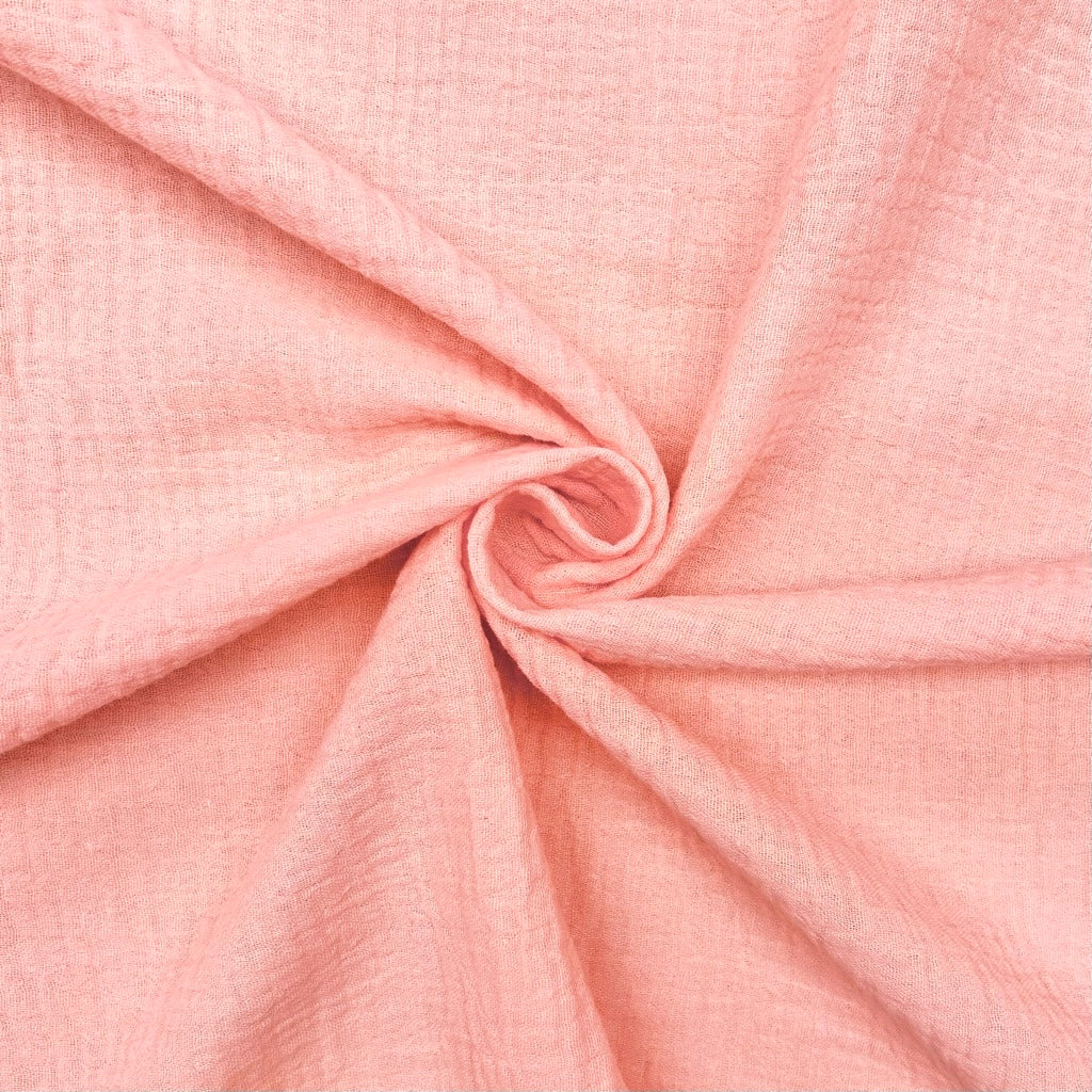 Special Offer Light Coral Double Gauze Fabric