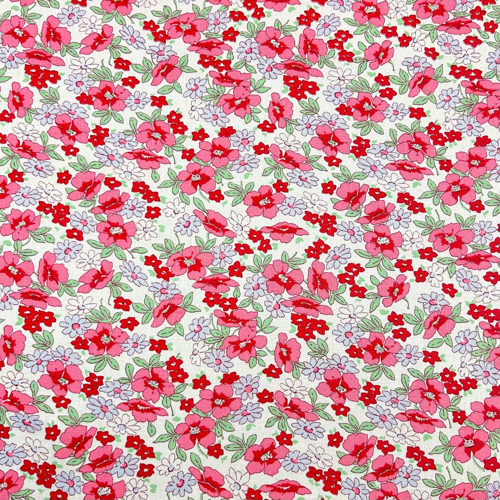 Drawn Meadows Cotton Linen Fabric - Pound Fabrics